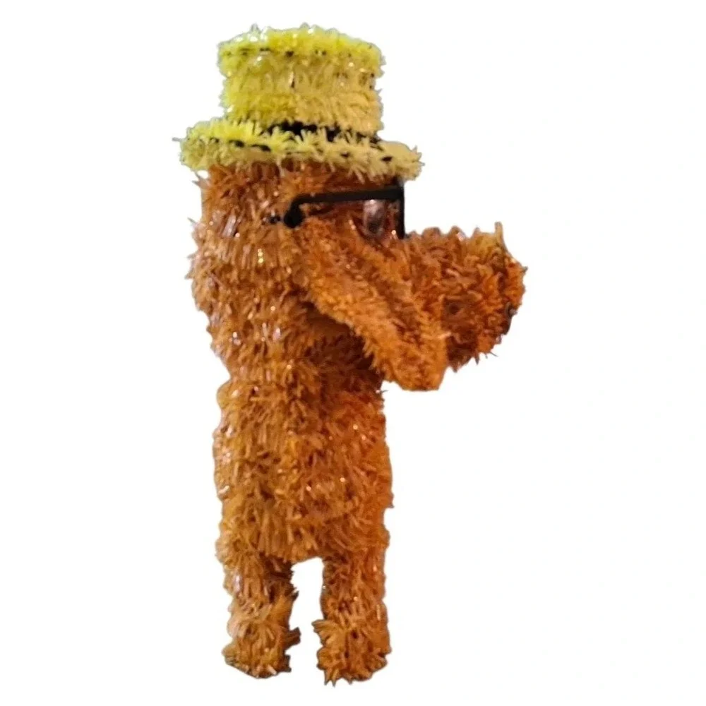 Summertime‎ Dachshund Wiener Dog Swimsuit Hat Glasses Tinsel Party Decor 10